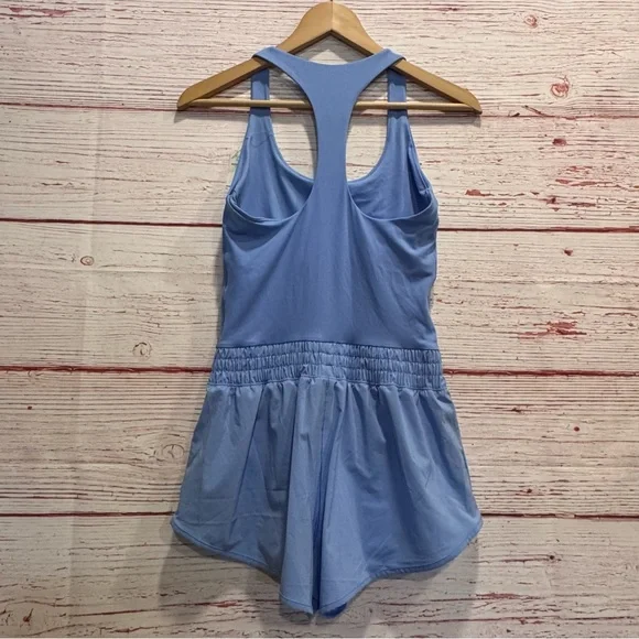 NWT Offline by Aerie Real Me Hot Stuff Romper in Blue Lion Sz S - Picture 11 of 15